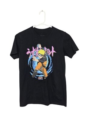 Naruto Graphic Short Sleeve Tee - Black